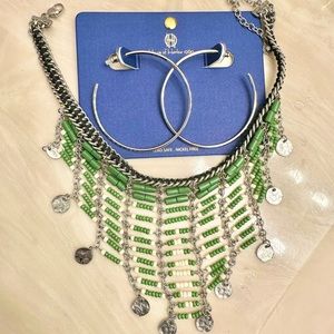 Free People/house of Harlow home necklace new attack extender chain